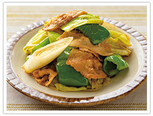 ごはんがすすむ！回鍋肉風炒め