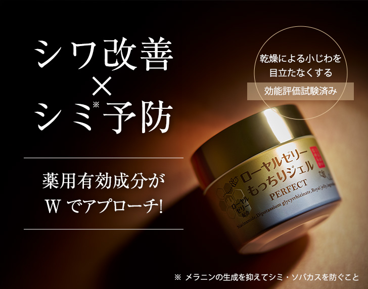 シワ改善×シミ予防