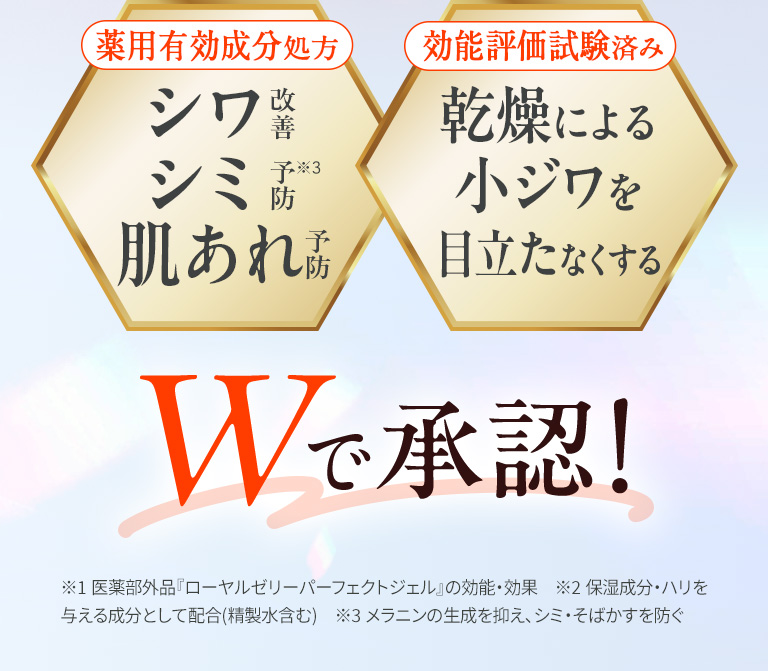 Wで承認！