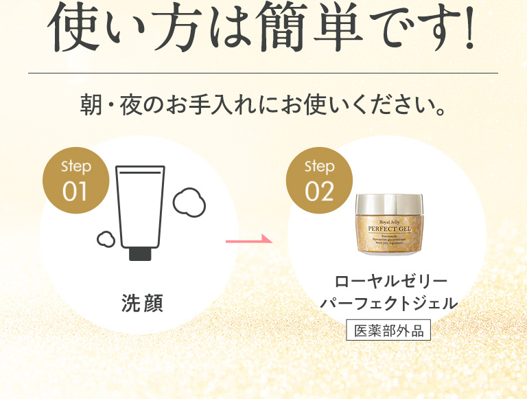 使い方は簡単です！